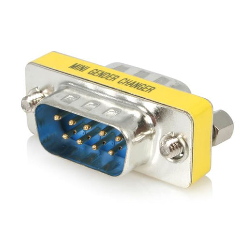 StarTech.com Slimline Serial DB9 Gender Changer - M/M StarTech.com Slimline Serial DB9 Gender Changer - M/M